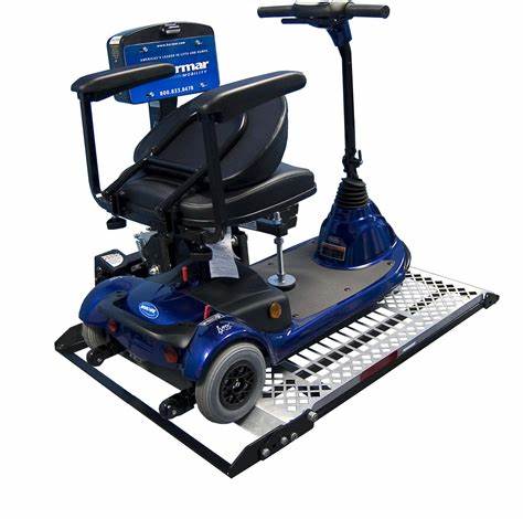 Los Angeles trailer hitch scooter lifts are outside carriers