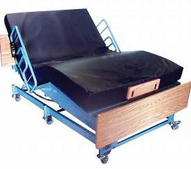 beriatric heavy duty large big wide Facebook electric adjustable hospital bed are power motorized frame foundation
