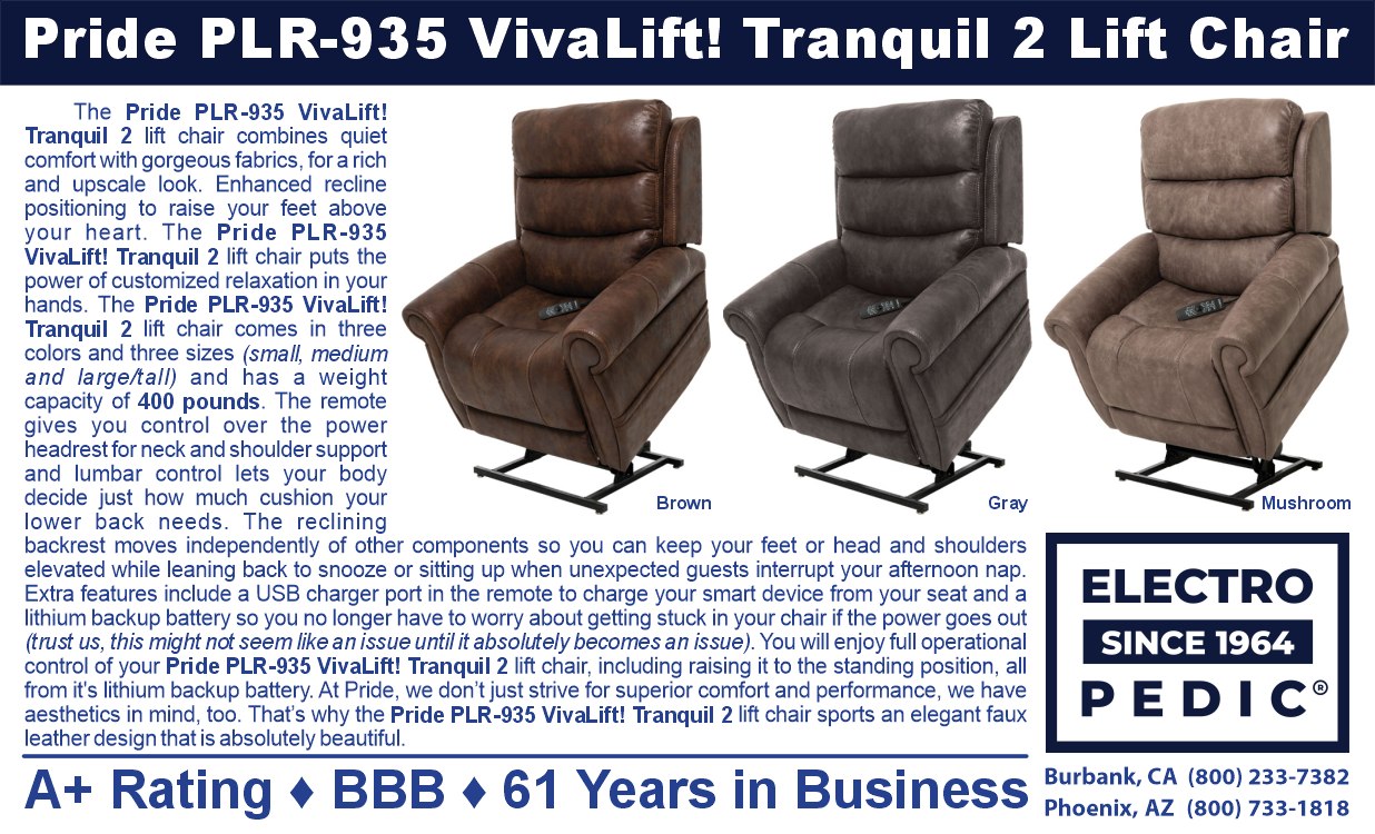Price PL935 Pride Viva Tranquil Lift Chair Recliner
