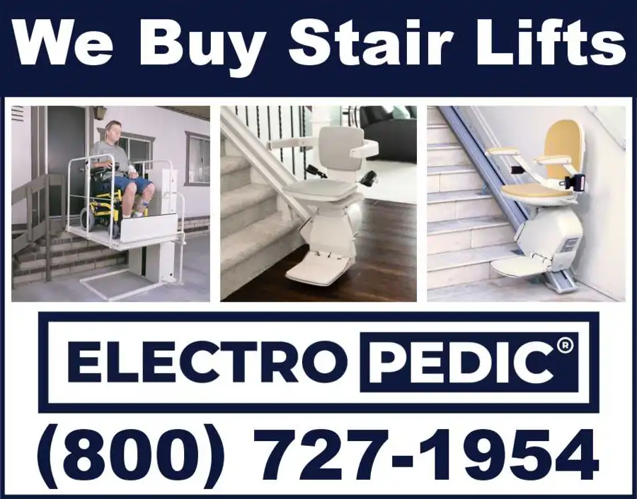 Electropedic buys used stair lifts and chair lifts