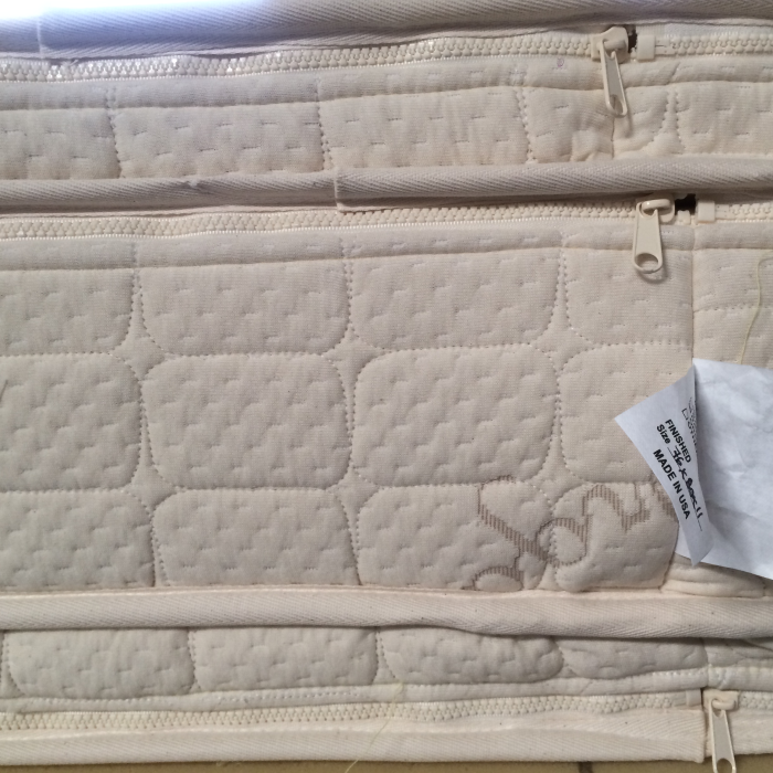 wool cotton and latex Handles & Zipper Cover