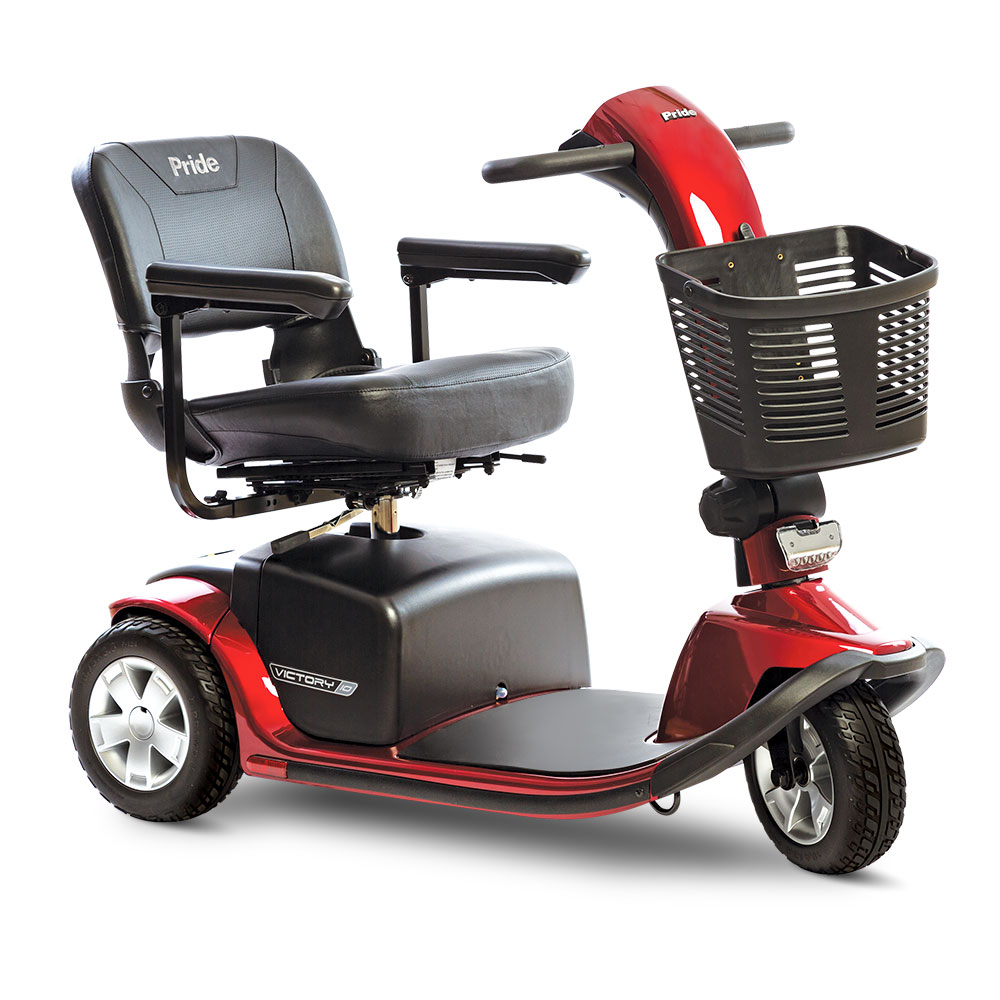 Victory 3 wheel motorized electric mobility Los Angeles senior scooter