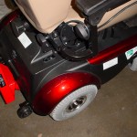 A Bracket Installed on A liberty 312 power chair.