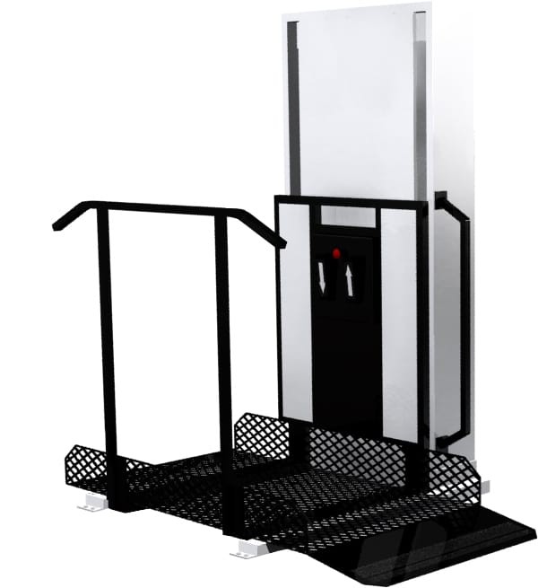 trus-t-lift trustram portable wheelchair lift