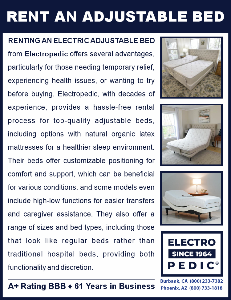 Rent an electric hospital bed in Phoenix AZ 