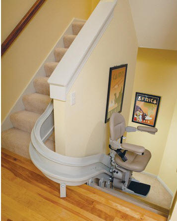 Electropedic home mobility stair lift
