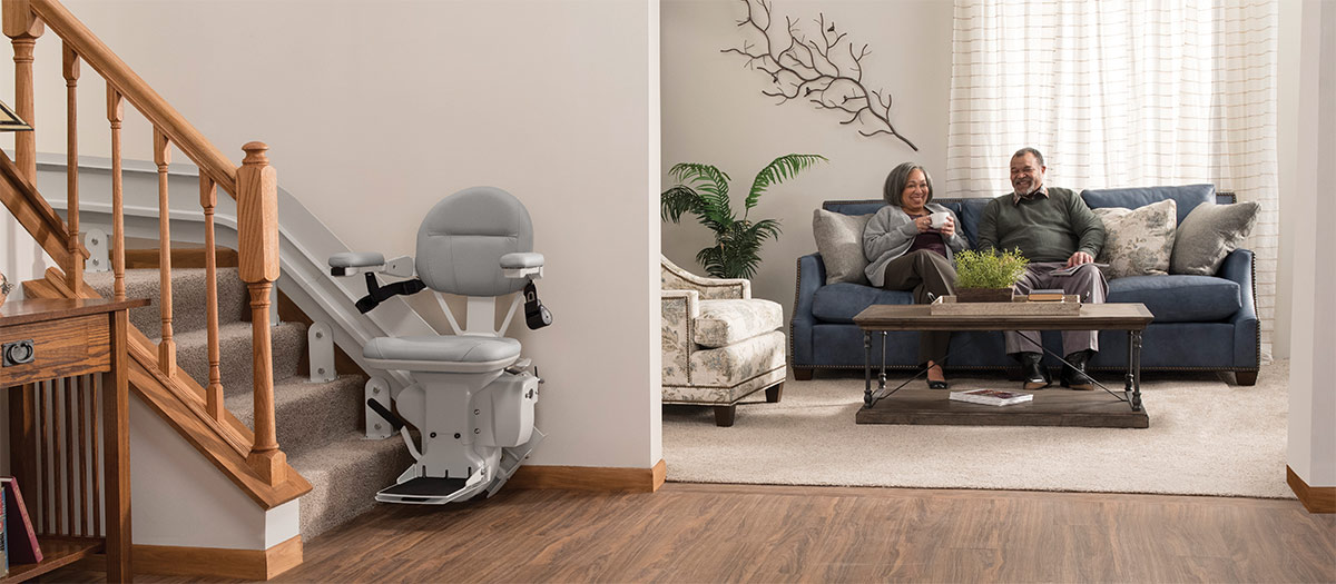 phoenix az curved stairlift custom stair chair lift curves