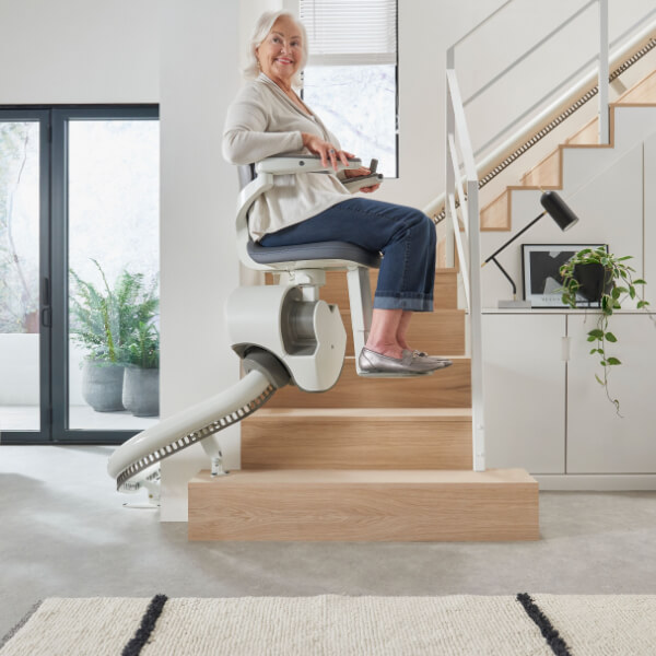 Montecito Curved Stair Lift Chair