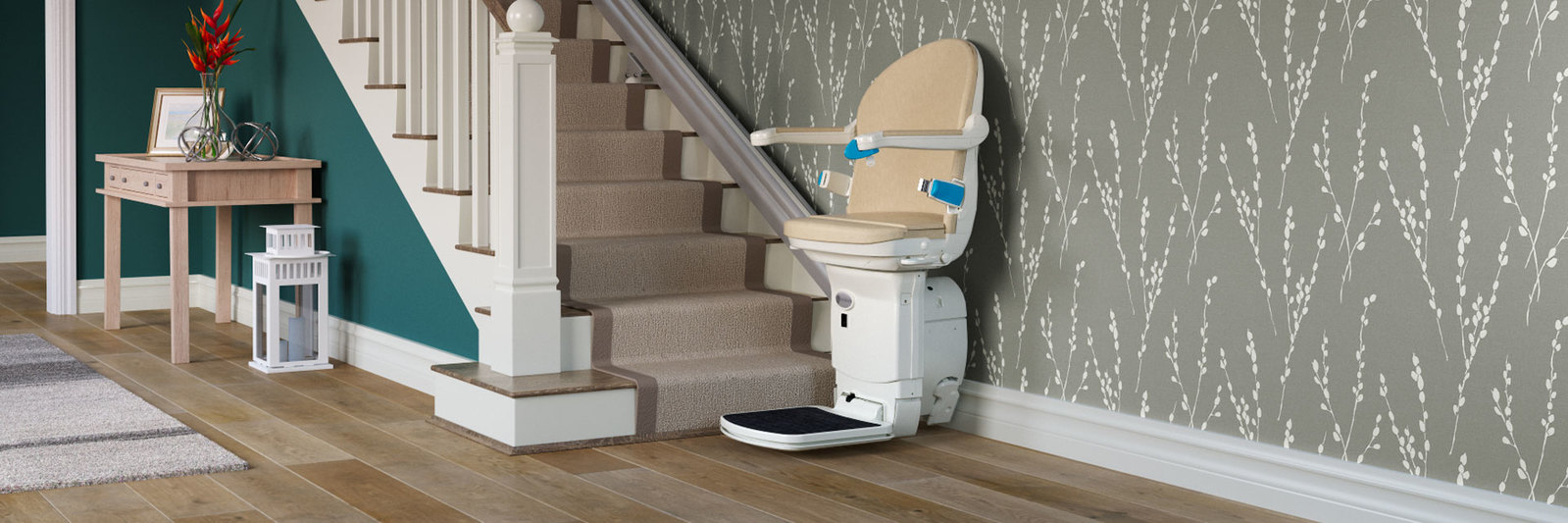 Handicare 1000 straight rail residential indoor